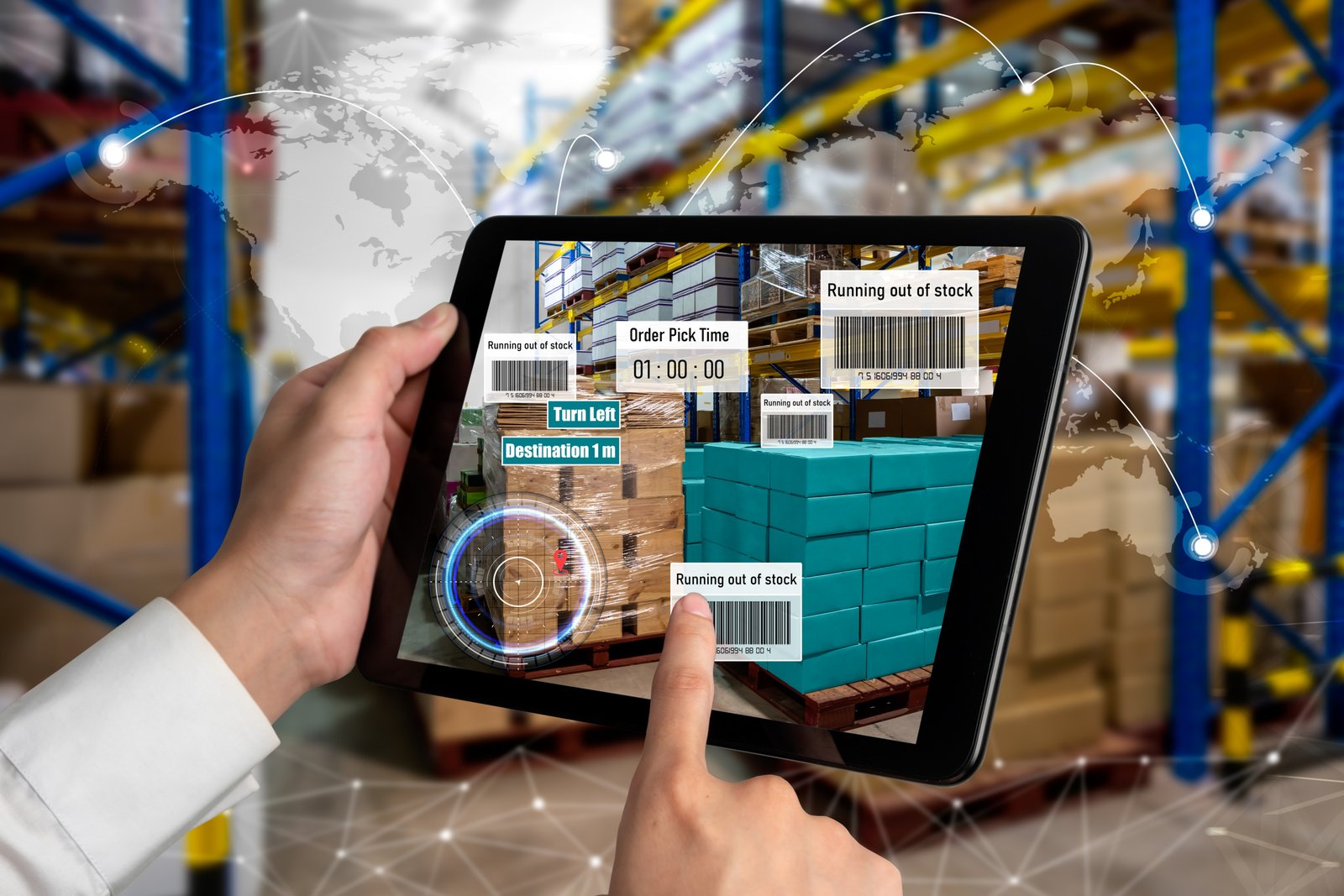 Warehouse Management barcode scanning